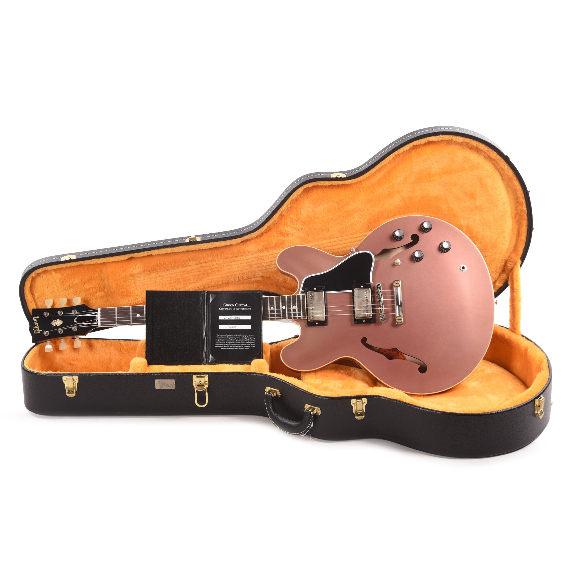 Gibson Custom Shop 1961 ES-335 Reissue "CME Spec" Antique Heather Poly VOS Electric Guitars / Semi-Hollow