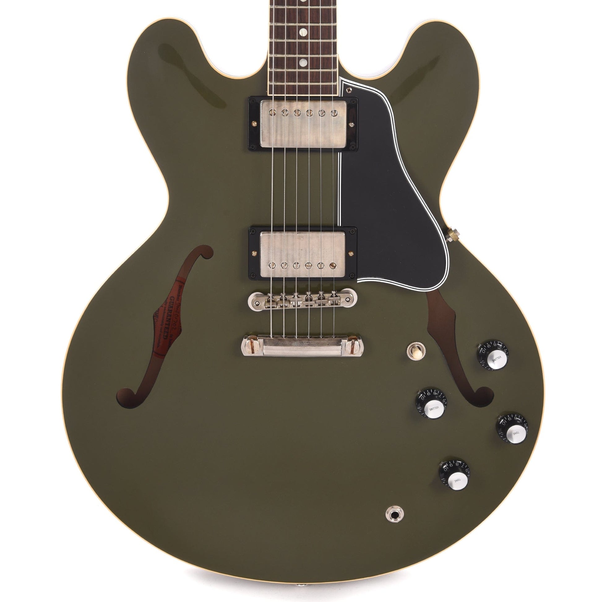 Gibson Custom Shop 1961 ES-335 Reissue "CME Spec" Heavy Antique Olive Drab VOS Electric Guitars / Semi-Hollow