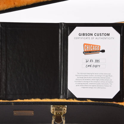 Gibson Custom Shop 1961 ES-335 Reissue "CME Spec" Heavy Antique Olive Drab VOS Electric Guitars / Semi-Hollow