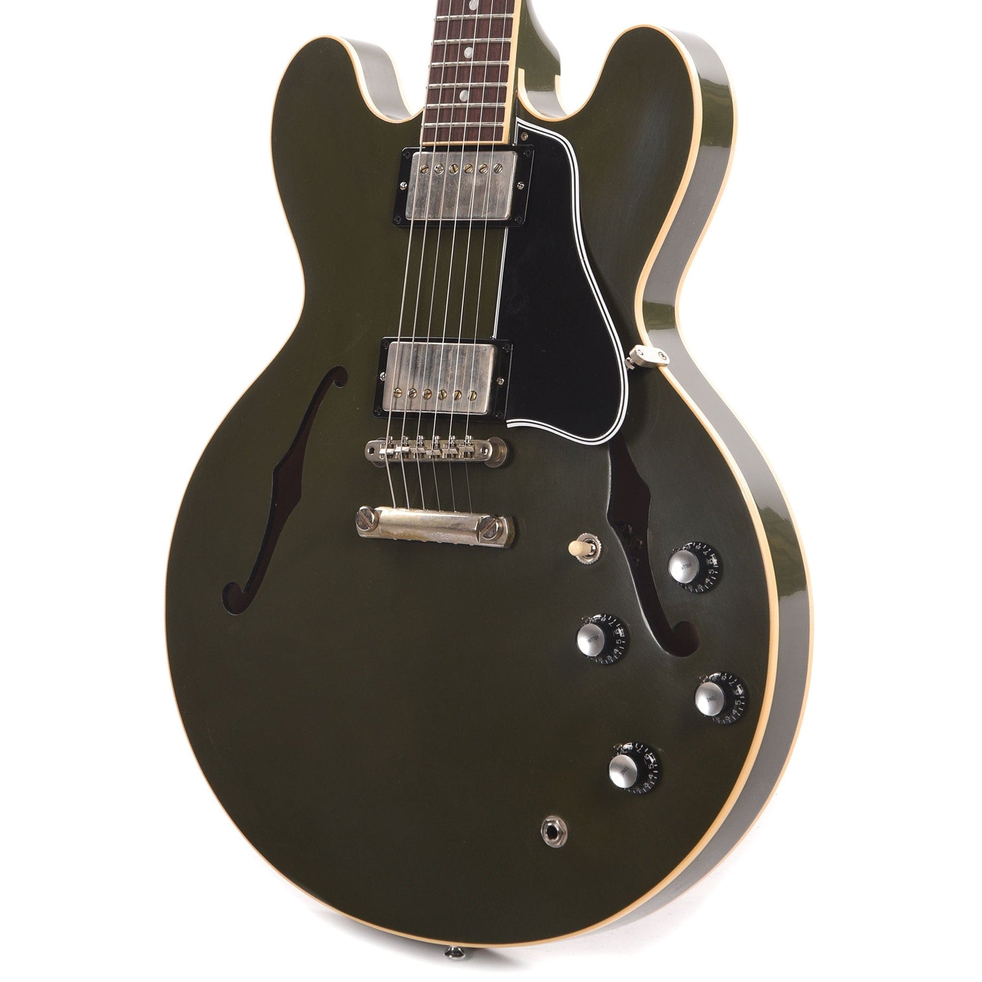 Gibson Custom Shop 1961 ES-335 Reissue "CME Spec" Heavy Antique Olive Drab VOS Electric Guitars / Semi-Hollow