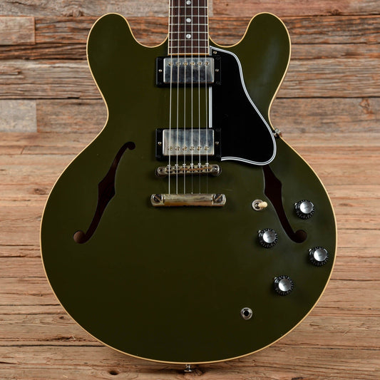 Gibson Custom Shop 1961 ES-335 Reissue "CME Spec" Heavy Antique Olive Drab VOS Electric Guitars / Semi-Hollow