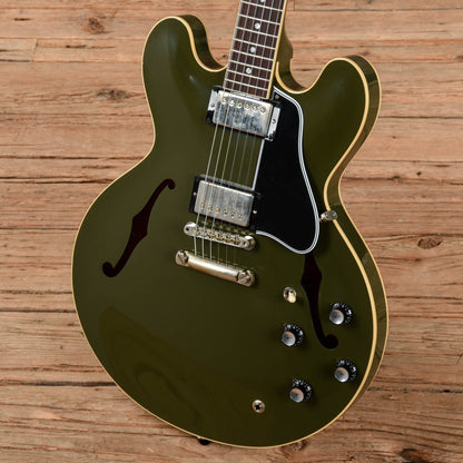 Gibson Custom Shop 1961 ES-335 Reissue "CME Spec" Heavy Antique Olive Drab VOS Electric Guitars / Semi-Hollow