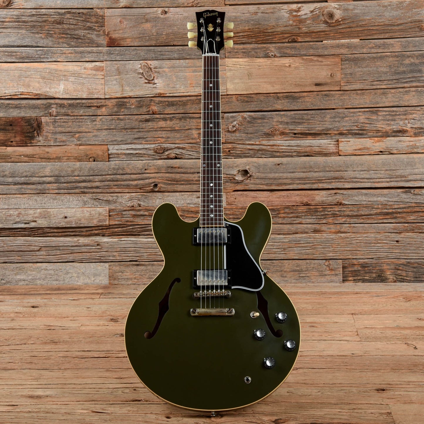 Gibson Custom Shop 1961 ES-335 Reissue "CME Spec" Heavy Antique Olive Drab VOS Electric Guitars / Semi-Hollow