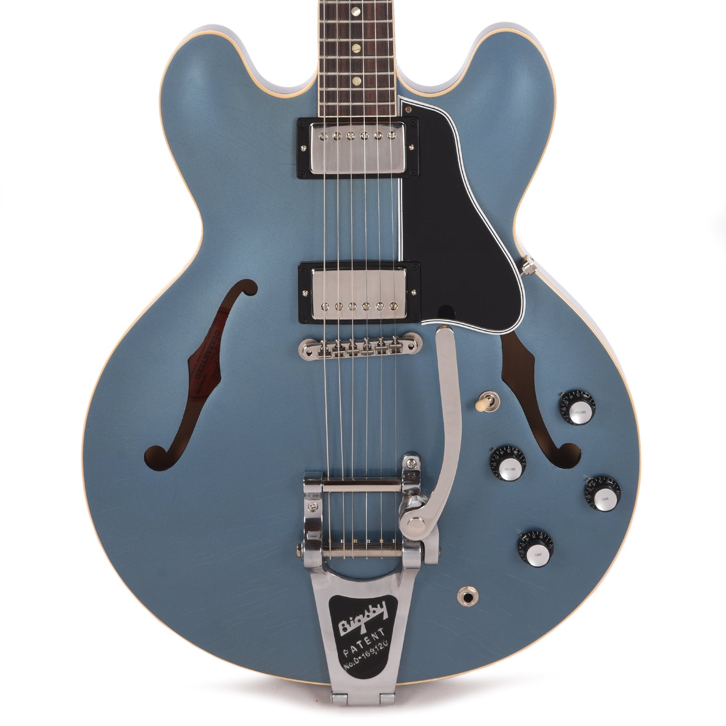 Gibson Custom Shop 1961 ES-335 Reissue "CME Spec" Heavy Antique Pelham Blue Murphy Lab Ultra Light Aged w/Bigsby Electric Guitars / Semi-Hollow