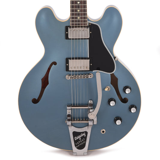 Gibson Custom Shop 1961 ES-335 Reissue "CME Spec" Heavy Antique Pelham Blue Murphy Lab Ultra Light Aged w/Bigsby Electric Guitars / Semi-Hollow