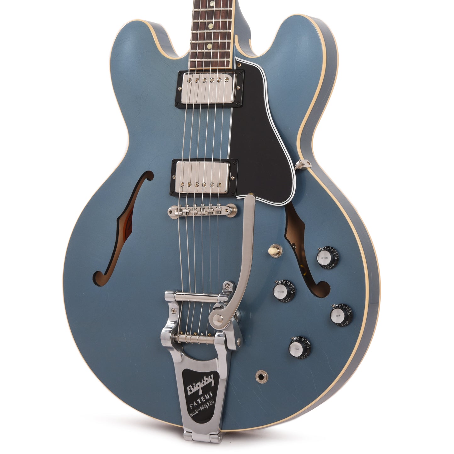 Gibson Custom Shop 1961 ES-335 Reissue "CME Spec" Heavy Antique Pelham Blue Murphy Lab Ultra Light Aged w/Bigsby Electric Guitars / Semi-Hollow