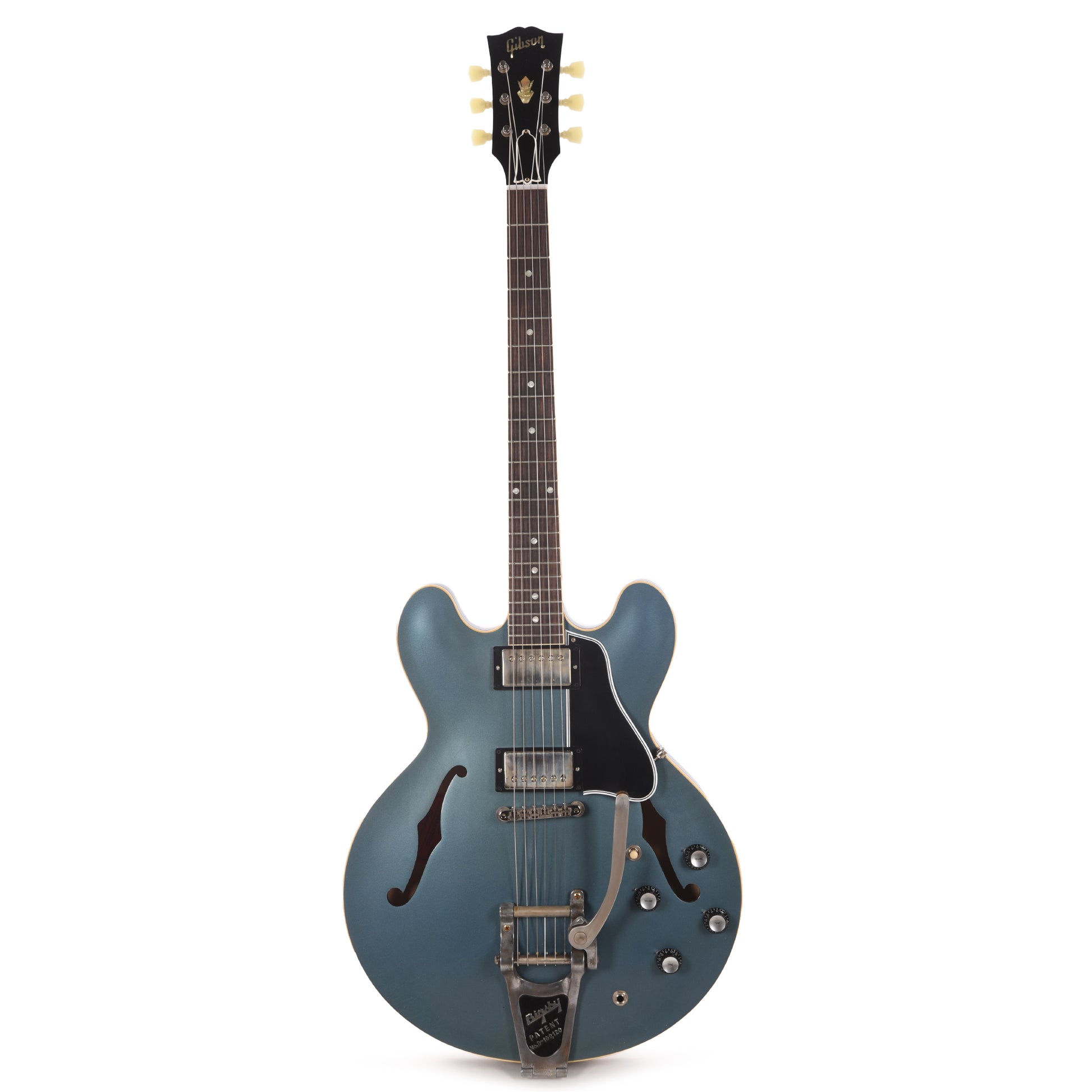 Gibson Custom Shop 1961 ES-335 Reissue "CME Spec" Heavy Antique Pelham Blue Murphy Lab Ultra Light Aged w/Bigsby Electric Guitars / Semi-Hollow