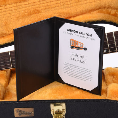 Gibson Custom Shop 1961 ES-335 Reissue "CME Spec" Heavy Antique Pelham Blue VOS Electric Guitars / Semi-Hollow