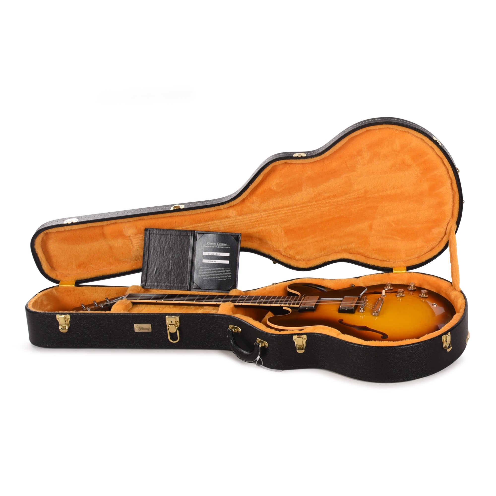 Gibson Custom Shop 1961 ES-335 Reissue Vintage Burst VOS Electric Guitars / Semi-Hollow