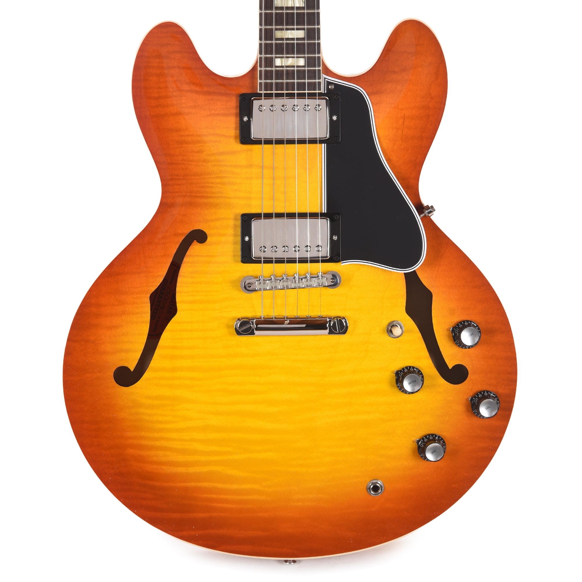 Gibson Custom Shop 1964 ES-335 Figured Sunrise Tea Burst Gloss Electric Guitars / Semi-Hollow