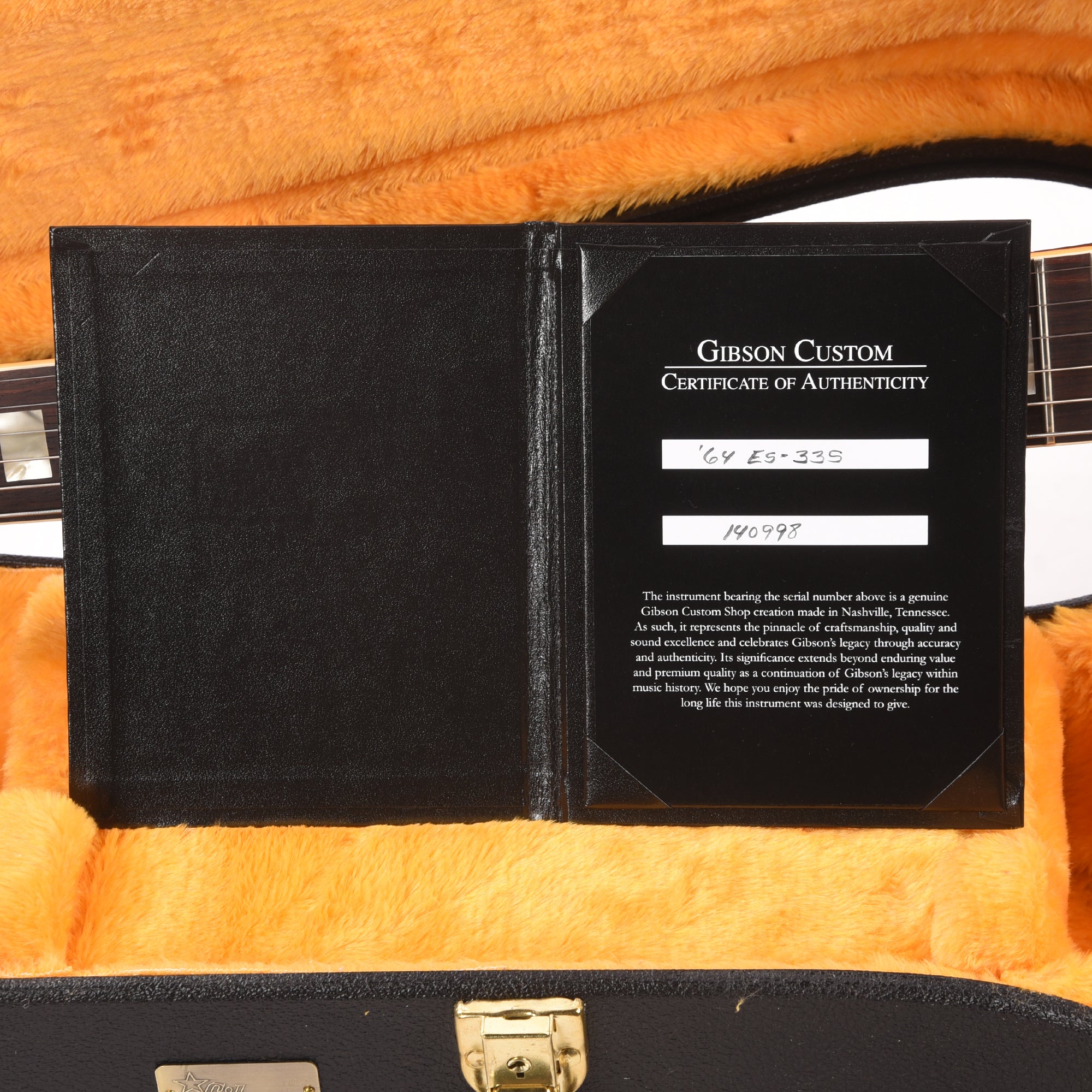 Gibson Custom Shop 1964 ES-335 Reissue '60s Cherry VOS Electric Guitars / Semi-Hollow