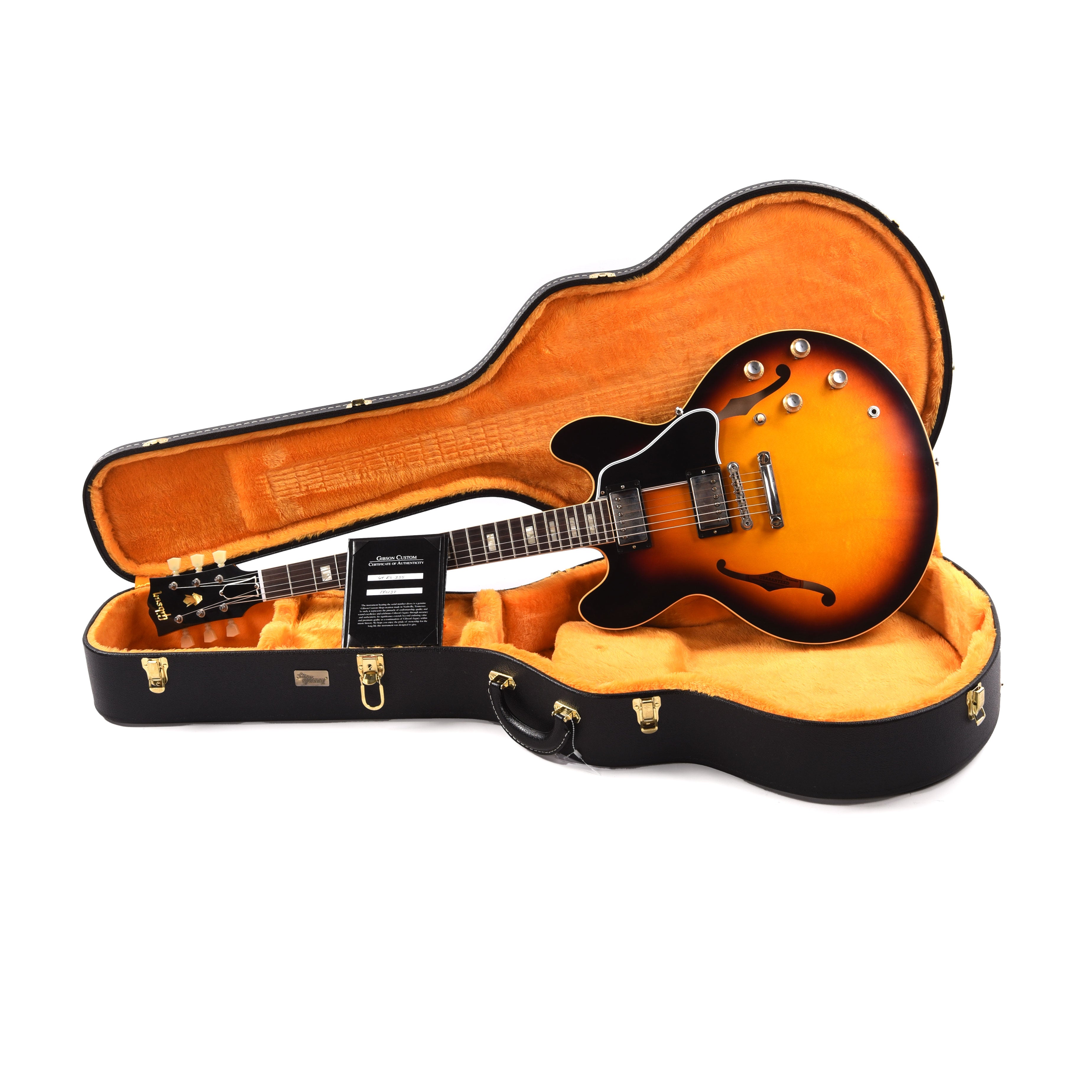 Gibson Custom Shop 1964 ES-335 Reissue Vintage Burst VOS Electric Guitars / Semi-Hollow