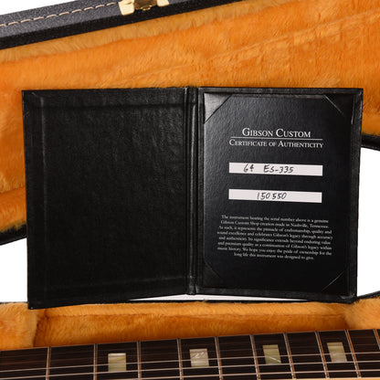 Gibson Custom Shop 1964 ES-335 Reissue Vintage Burst VOS Electric Guitars / Semi-Hollow