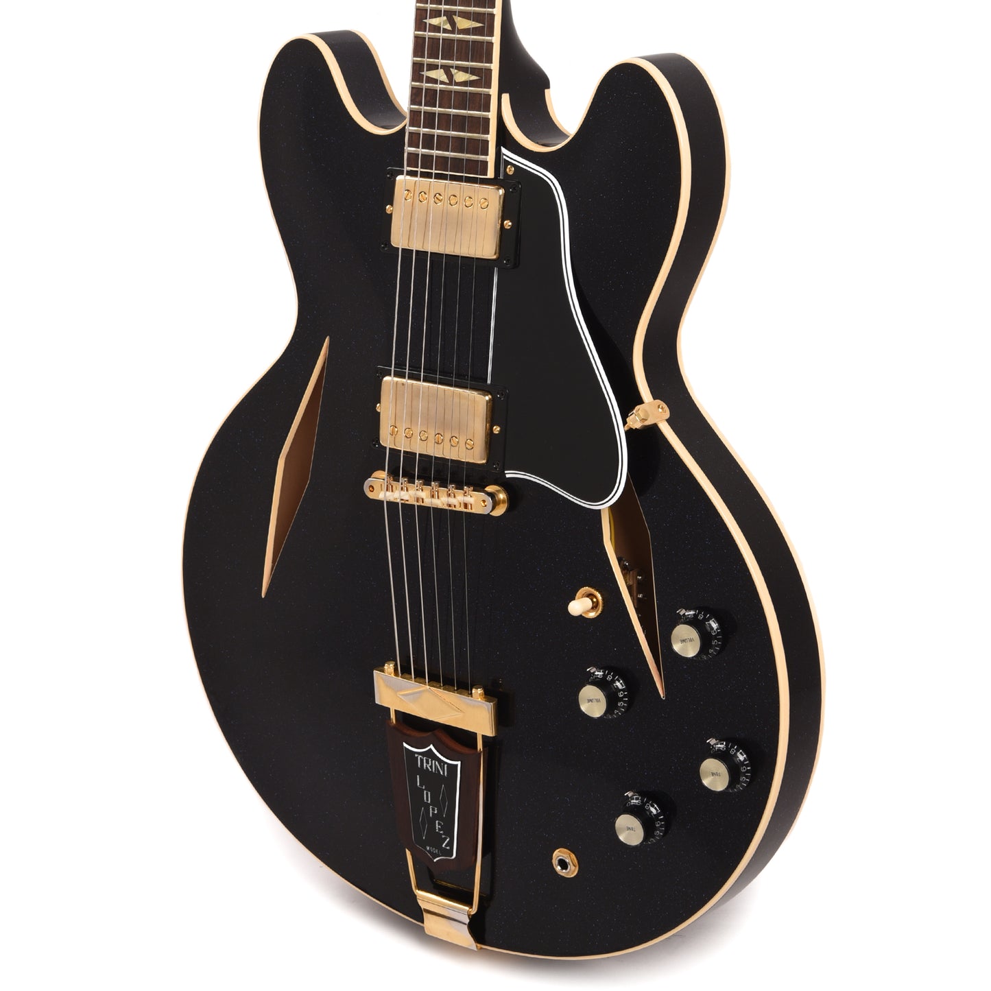 Gibson Custom Shop 1964 Trini Lopez Reissue "CME Spec" Antique Brunswick Blue Sparkle VOS Electric Guitars / Semi-Hollow