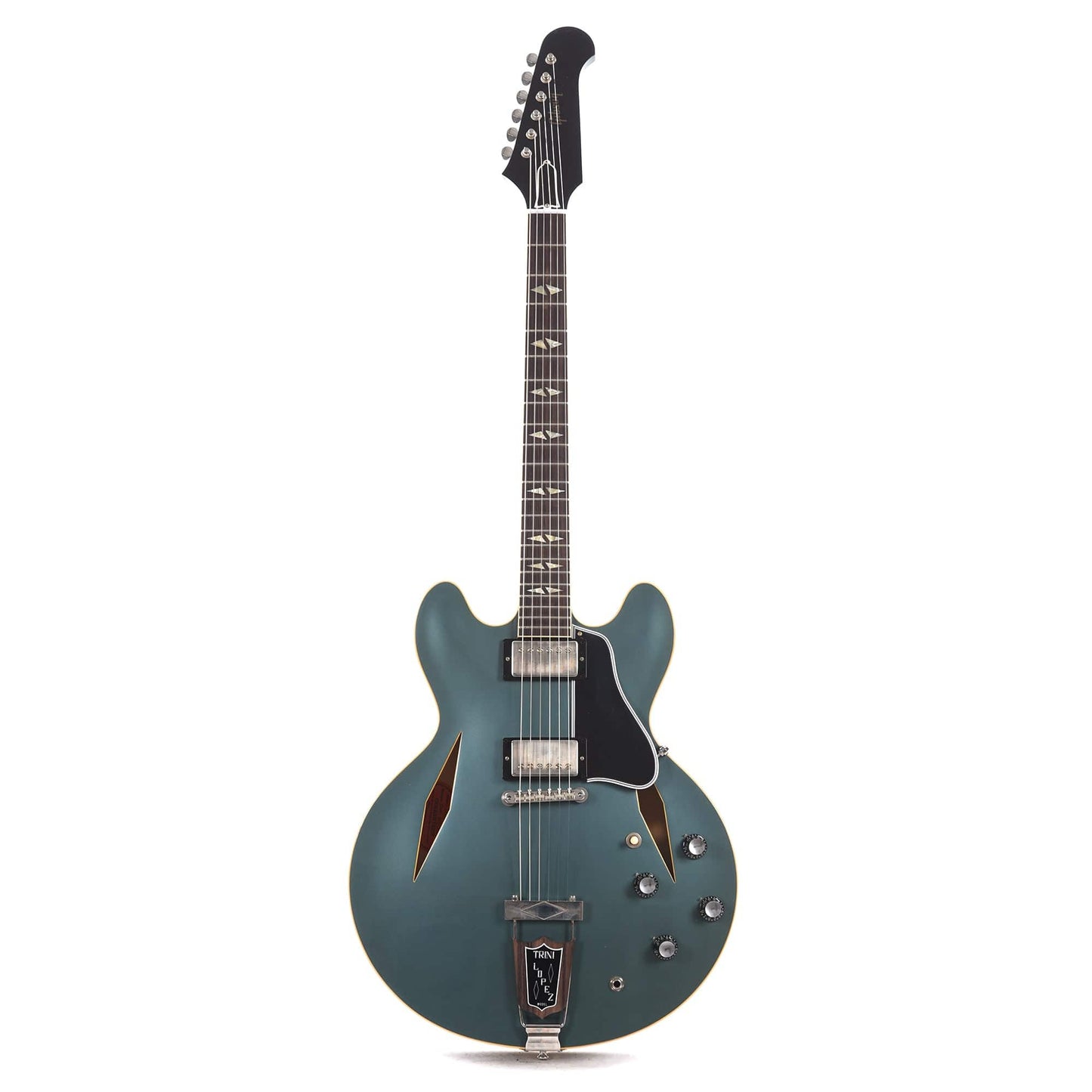 Gibson Custom Shop 1964 Trini Lopez Reissue "CME Spec" Heavy Antique Pelham Blue Electric Guitars / Semi-Hollow