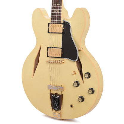 Gibson Custom Shop 1964 Trini Lopez Reissue "CME Spec" Heavy Antique White Sparkle VOS Electric Guitars / Semi-Hollow