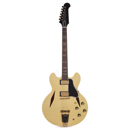 Gibson Custom Shop 1964 Trini Lopez Reissue "CME Spec" Heavy Antique White Sparkle VOS Electric Guitars / Semi-Hollow