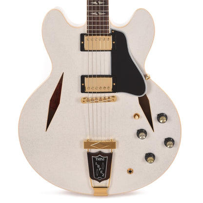Gibson Custom Shop 1964 Trini Lopez Reissue "CME Spec" White Sparkle VOS Electric Guitars / Semi-Hollow