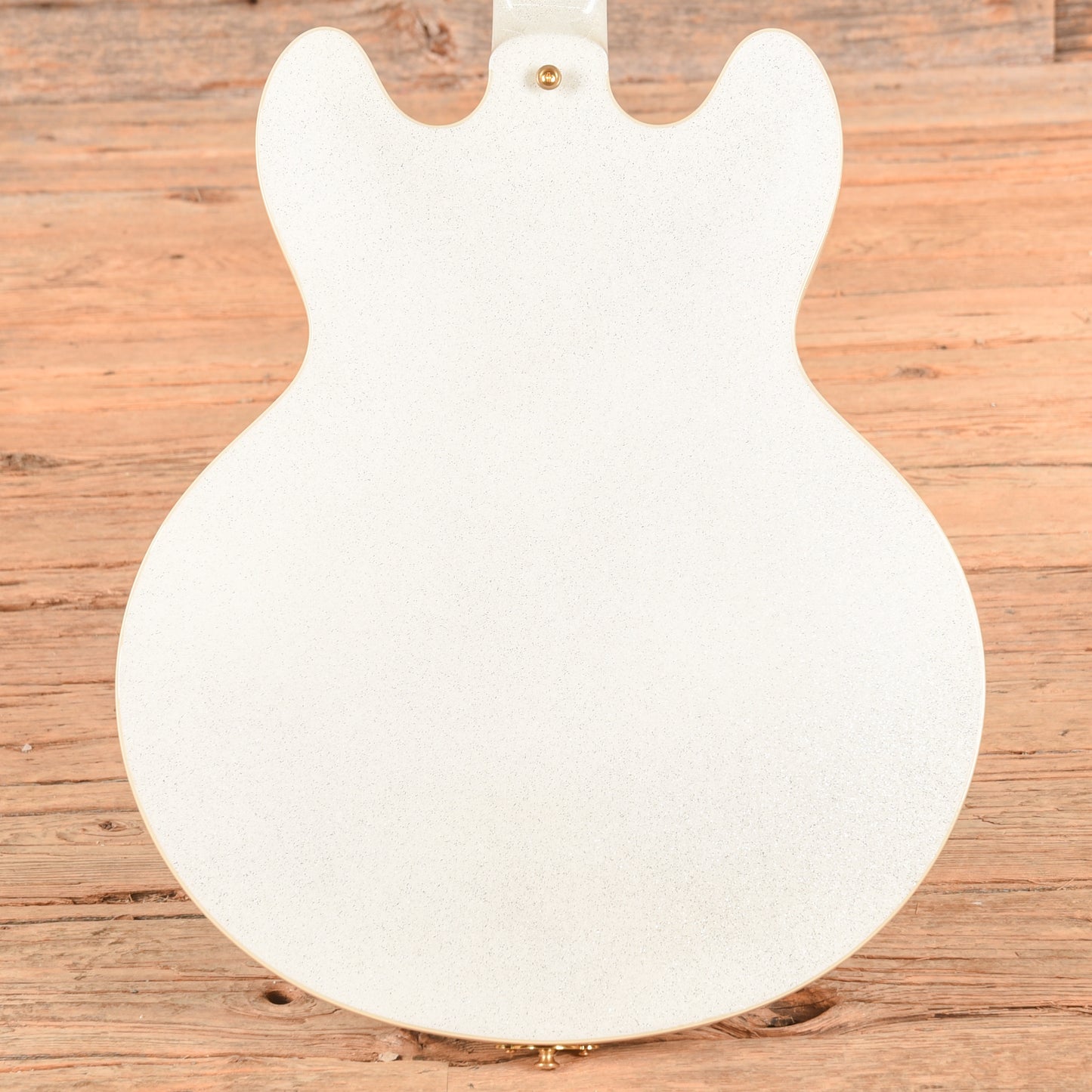 Gibson Custom Shop 1964 Trini Lopez Reissue "CME Spec" White Sparkle VOS Electric Guitars / Semi-Hollow