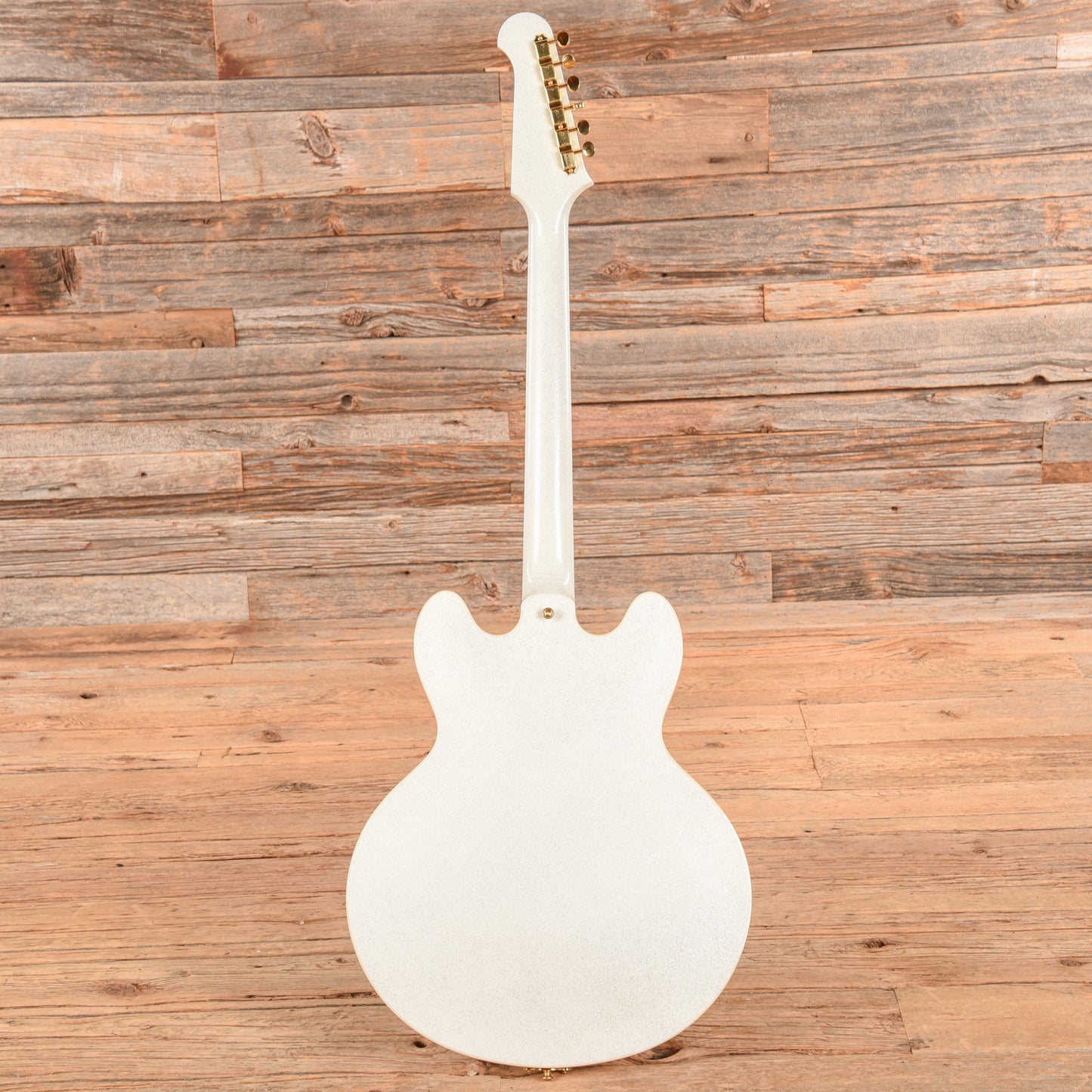 Gibson Custom Shop 1964 Trini Lopez Reissue "CME Spec" White Sparkle VOS Electric Guitars / Semi-Hollow