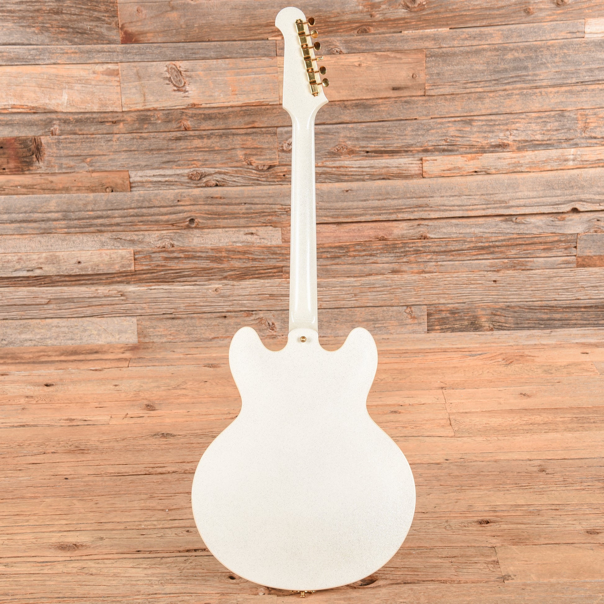 Gibson Custom Shop 1964 Trini Lopez Reissue "CME Spec" White Sparkle VOS Electric Guitars / Semi-Hollow