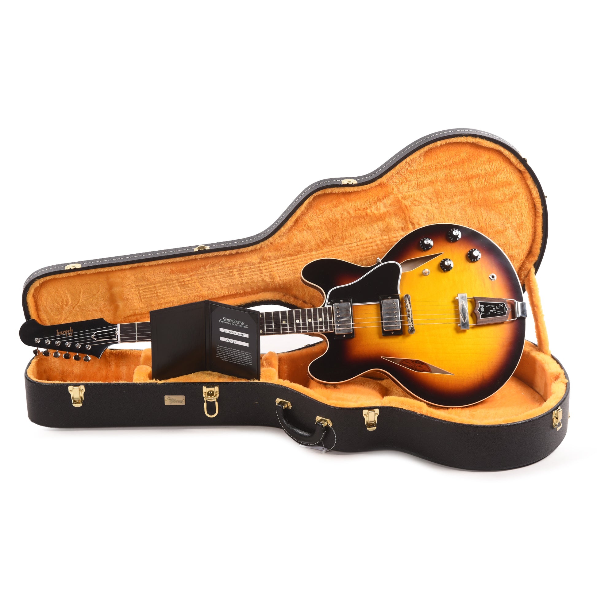 Gibson Custom Shop 1964 Trini Lopez Standard "CME Spec" Vintage Burst VOS w/Stinger Electric Guitars / Semi-Hollow