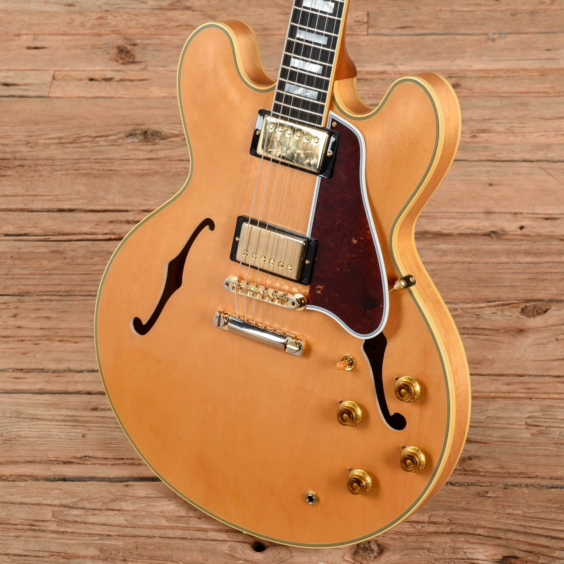 Gibson Custom Shop '59 ES-355 Reissue Stopbar Natural 2023 Electric Guitars / Semi-Hollow