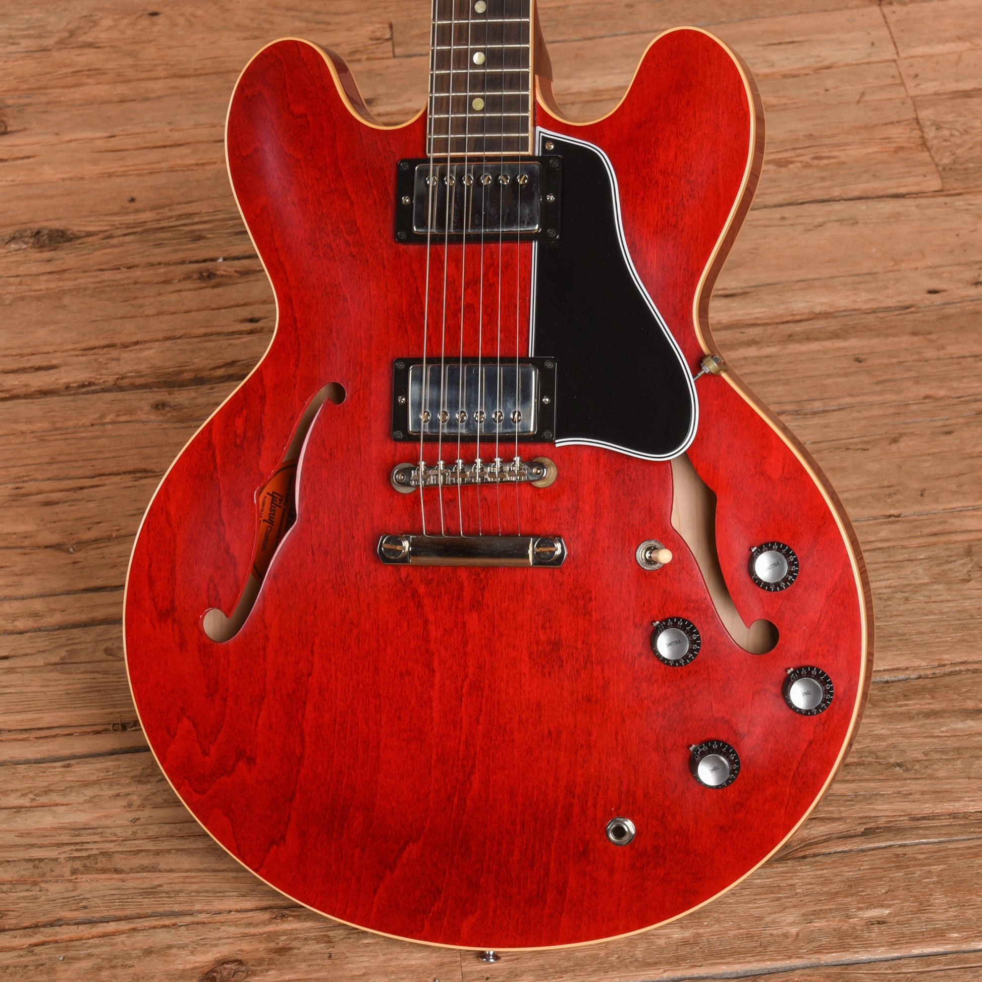 Gibson Custom Shop '61 ES-335 Reissue Cherry Red VOS 2024 Electric Guitars / Semi-Hollow