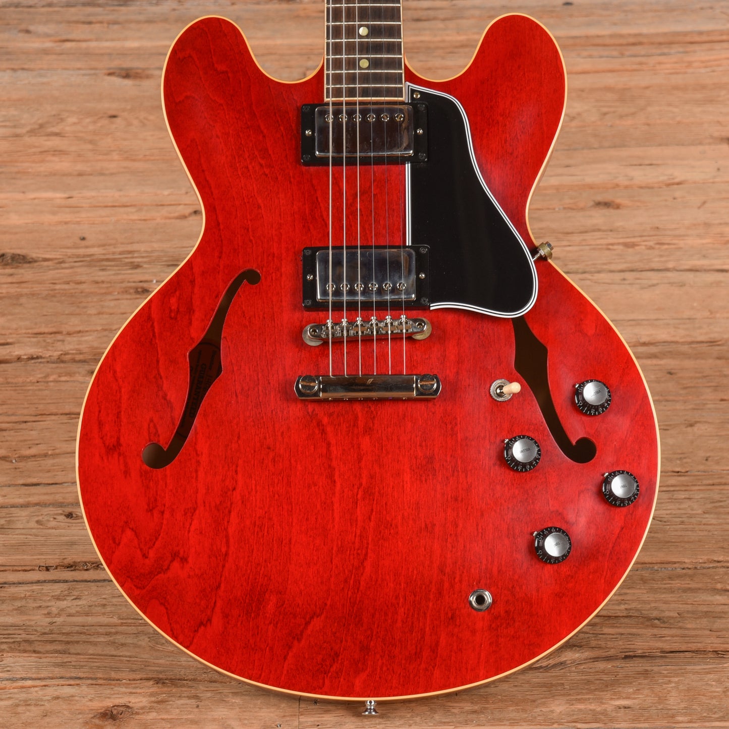 Gibson Custom Shop '61 ES-335 Reissue Cherry Red VOS 2024 Electric Guitars / Semi-Hollow