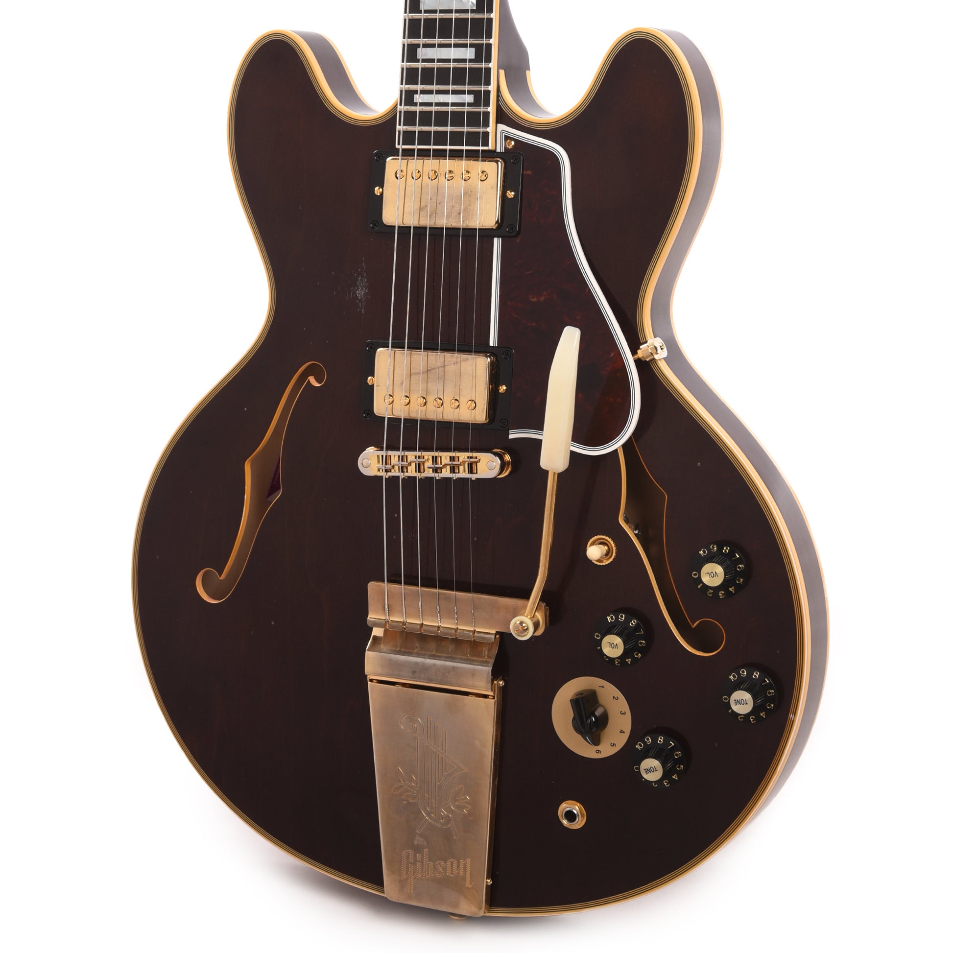 Gibson Custom Shop B.B. King "Rumble in the Jungle" 1974 ES-335 Walnut Murphy Lab Light Aged Electric Guitars / Semi-Hollow