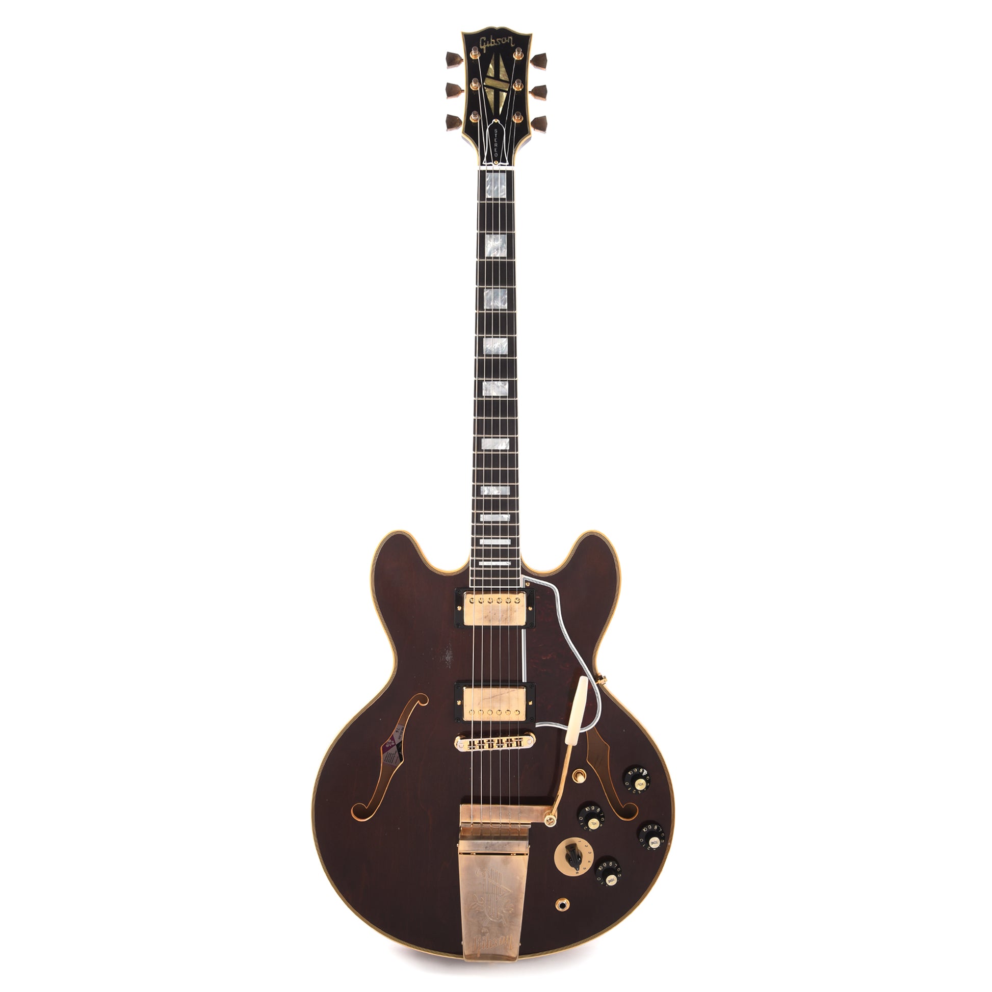Gibson Custom Shop B.B. King "Rumble in the Jungle" 1974 ES-335 Walnut Murphy Lab Light Aged Electric Guitars / Semi-Hollow