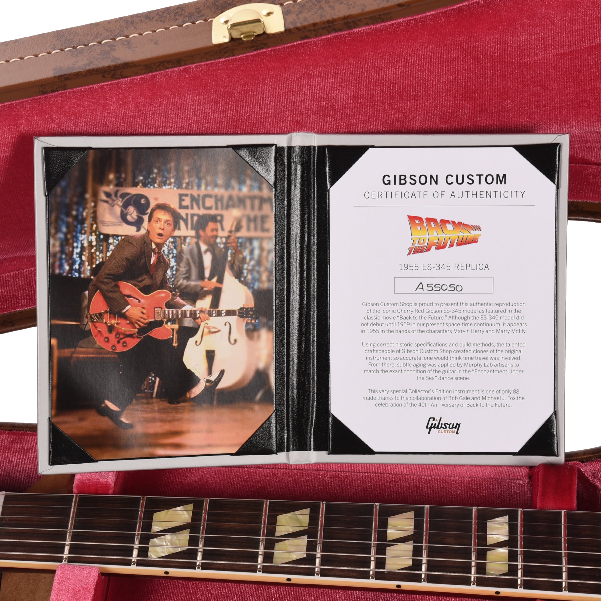Gibson Custom Shop Collector's Edition Back to the Future 
