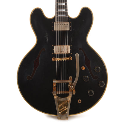 Gibson Custom Shop Keith Richards Collector's Edition ES-355 Ebony Murphy Lab Aged w/Bigsby Electric Guitars / Semi-Hollow