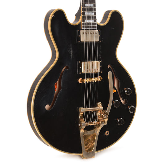 Gibson Custom Shop Keith Richards Collector's Edition ES-355 Ebony Murphy Lab Aged w/Bigsby Electric Guitars / Semi-Hollow