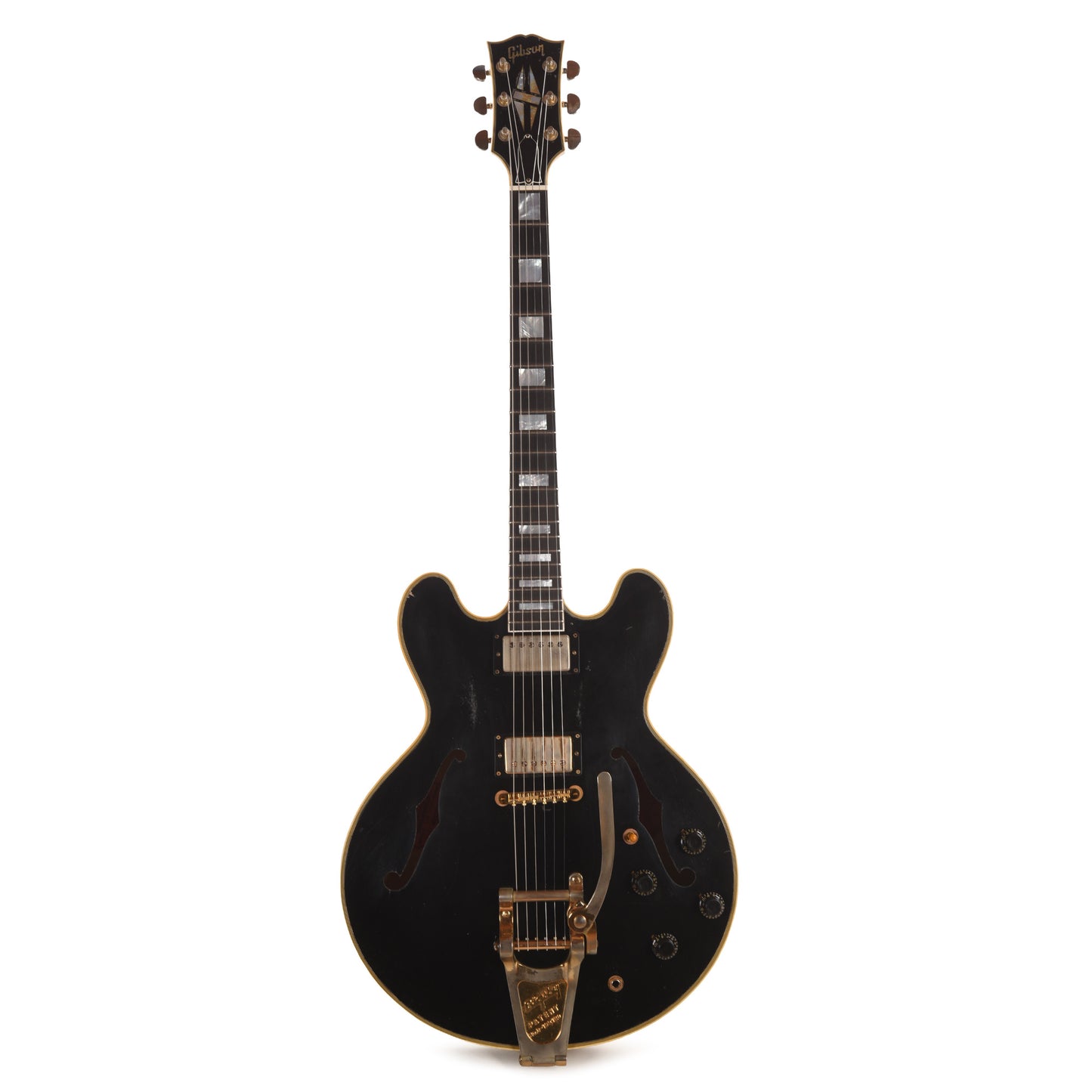 Gibson Custom Shop Keith Richards Collector's Edition ES-355 Ebony Murphy Lab Aged w/Bigsby Electric Guitars / Semi-Hollow