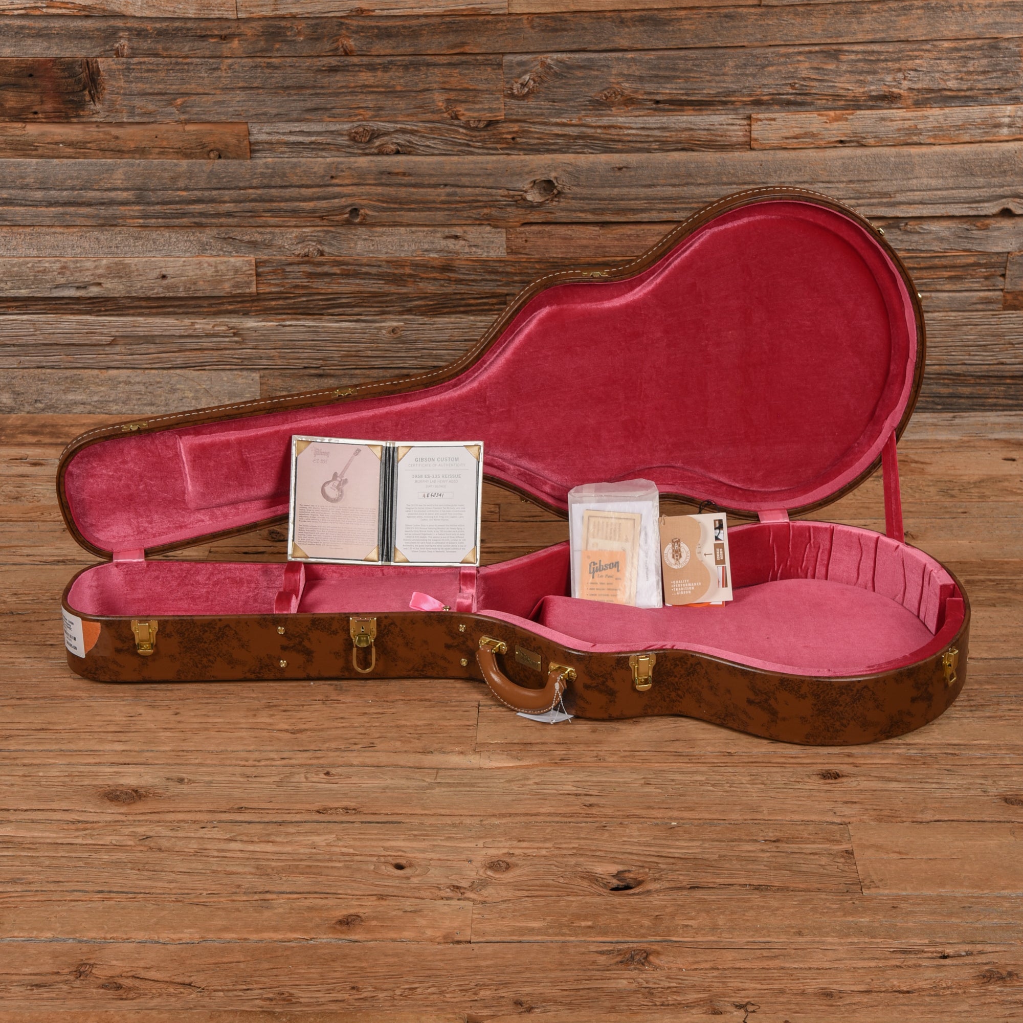 Gibson Custom Shop Limited Edition 1958 ES-335 Murphy Lab Heavy Aged Dirty Blonde Electric Guitars / Semi-Hollow
