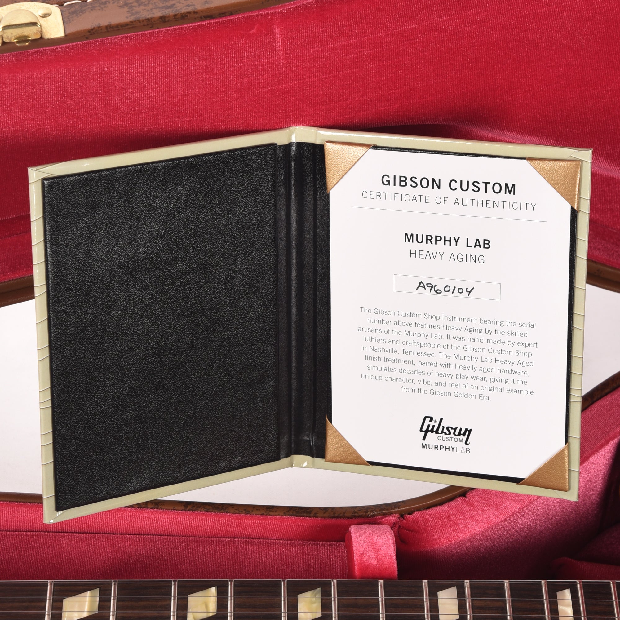 Gibson Custom Shop Limited Run 1959 ES-345 Antique Ebony Murphy Lab Heavy Aged Electric Guitars / Semi-Hollow