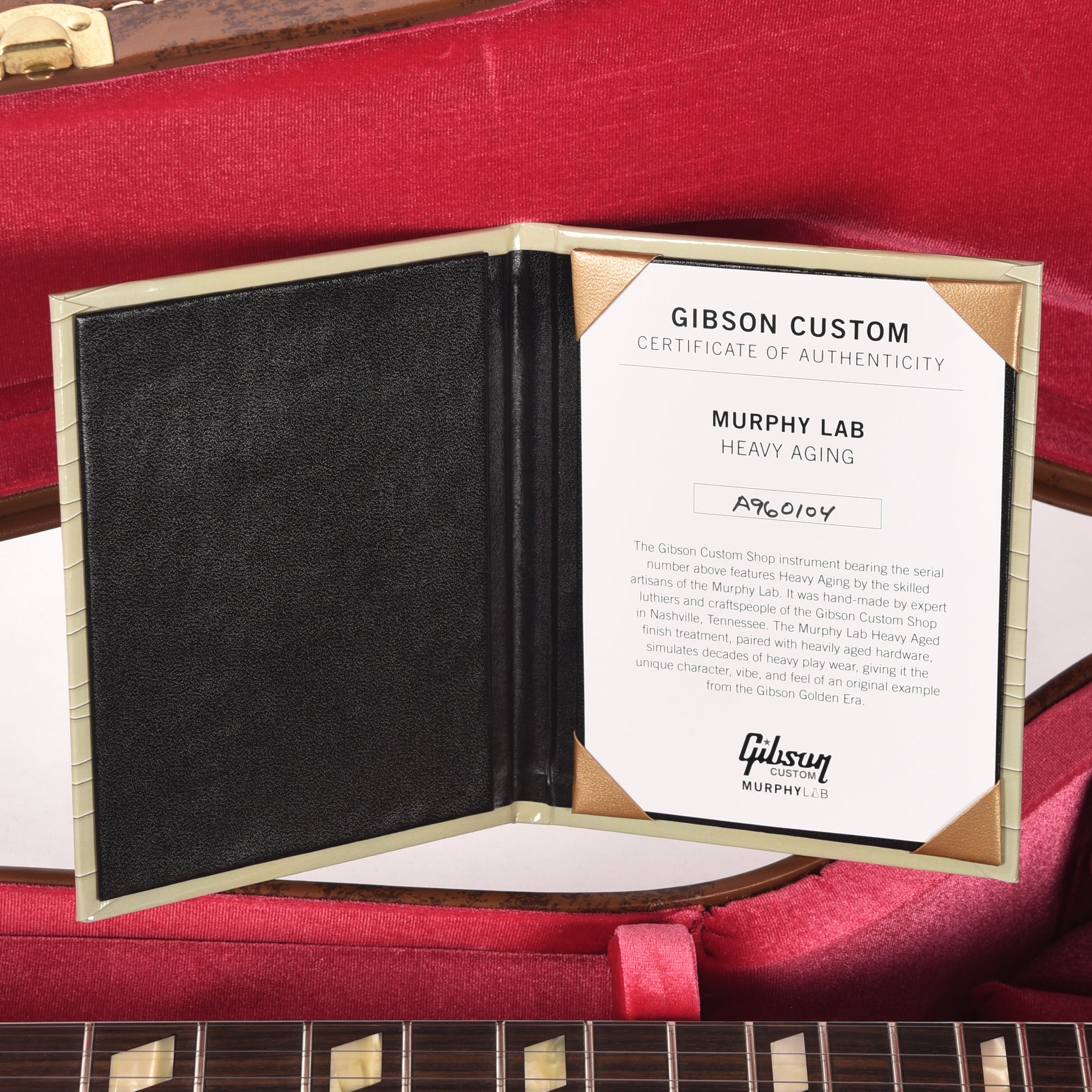 Gibson Custom Shop Limited Run 1959 ES-345 Antique Ebony Murphy Lab Heavy Aged Electric Guitars / Semi-Hollow