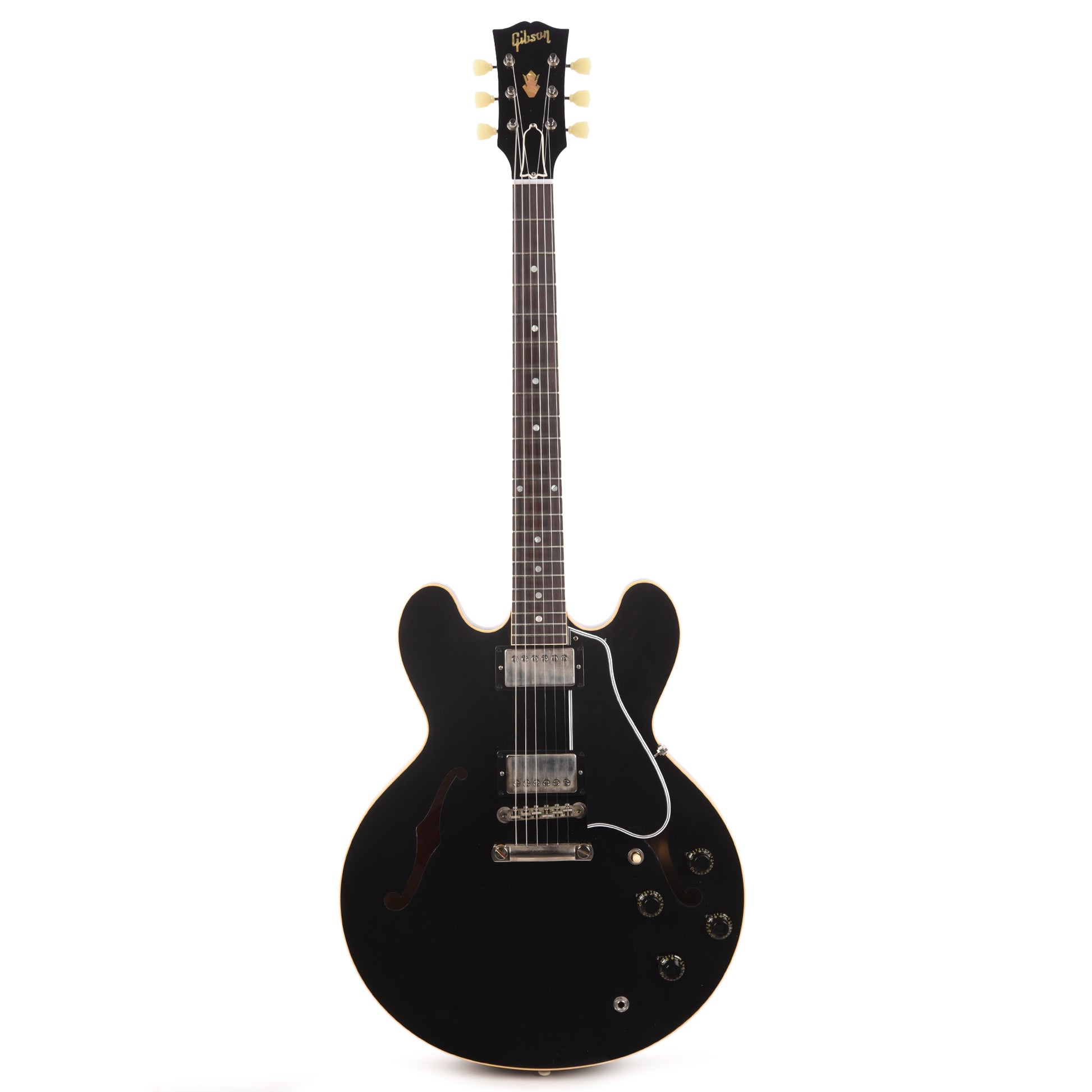 Gibson Custom Shop Murphy Lab 1959 ES-335 Reissue Ebony Ultra Light Aged Electric Guitars / Semi-Hollow