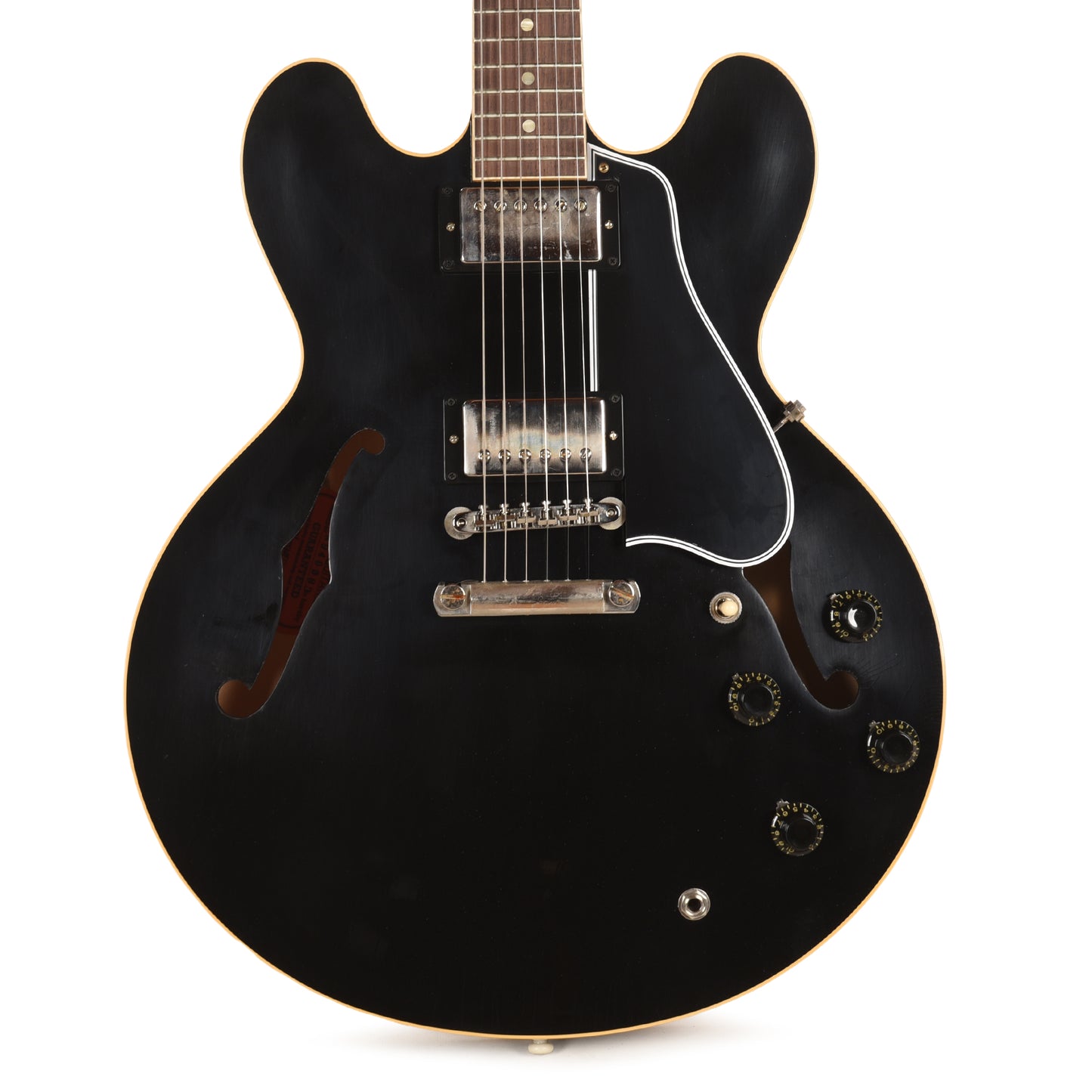 Gibson Custom Shop Murphy Lab 1959 ES-335 Reissue Ebony Ultra Light Aged Electric Guitars / Semi-Hollow