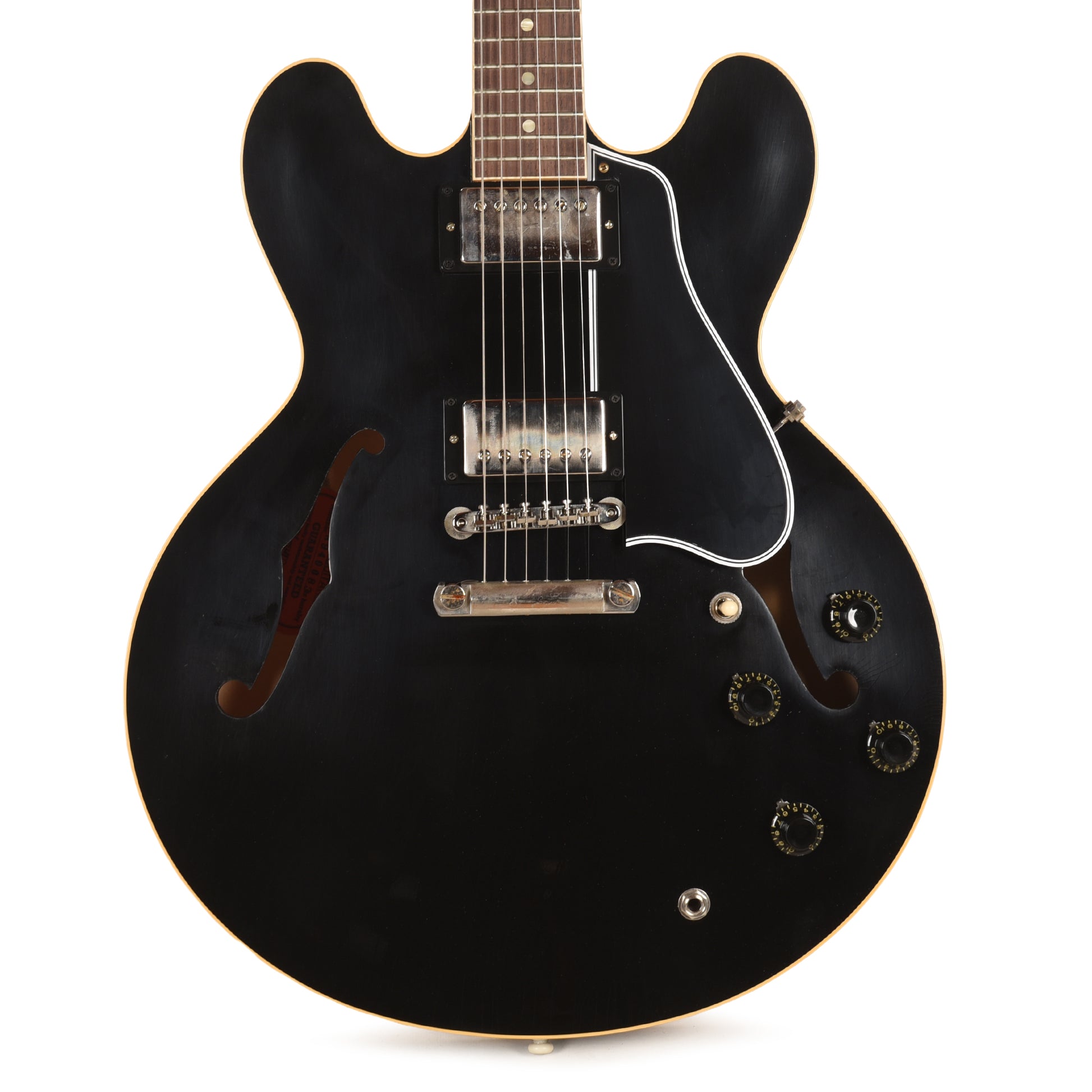 Gibson Custom Shop Murphy Lab 1959 ES-335 Reissue Ebony Ultra Light Aged Electric Guitars / Semi-Hollow