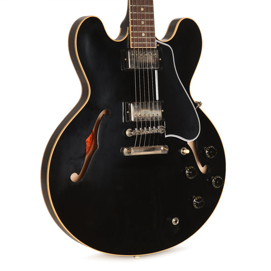Gibson Custom Shop Murphy Lab 1959 ES-335 Reissue Ebony Ultra Light Aged Electric Guitars / Semi-Hollow