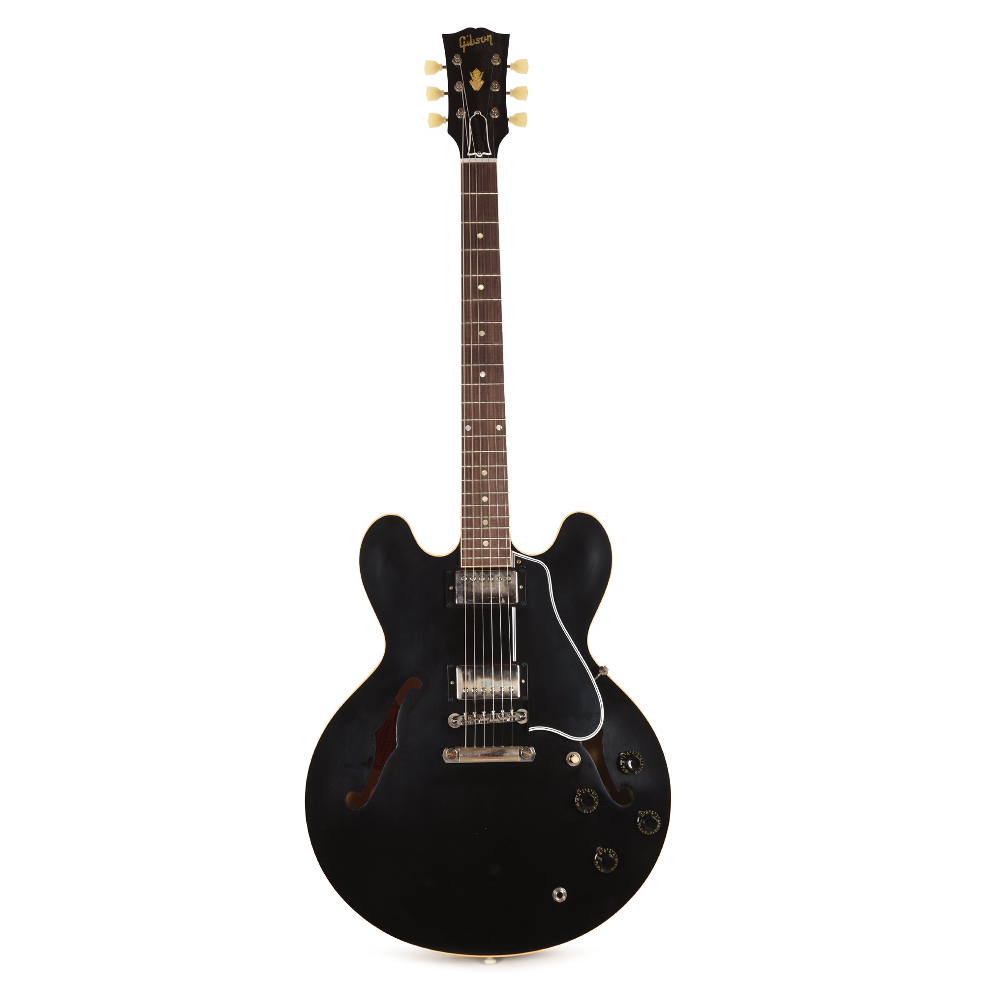 Gibson Custom Shop Murphy Lab 1959 ES-335 Reissue Ebony Ultra Light Aged Electric Guitars / Semi-Hollow