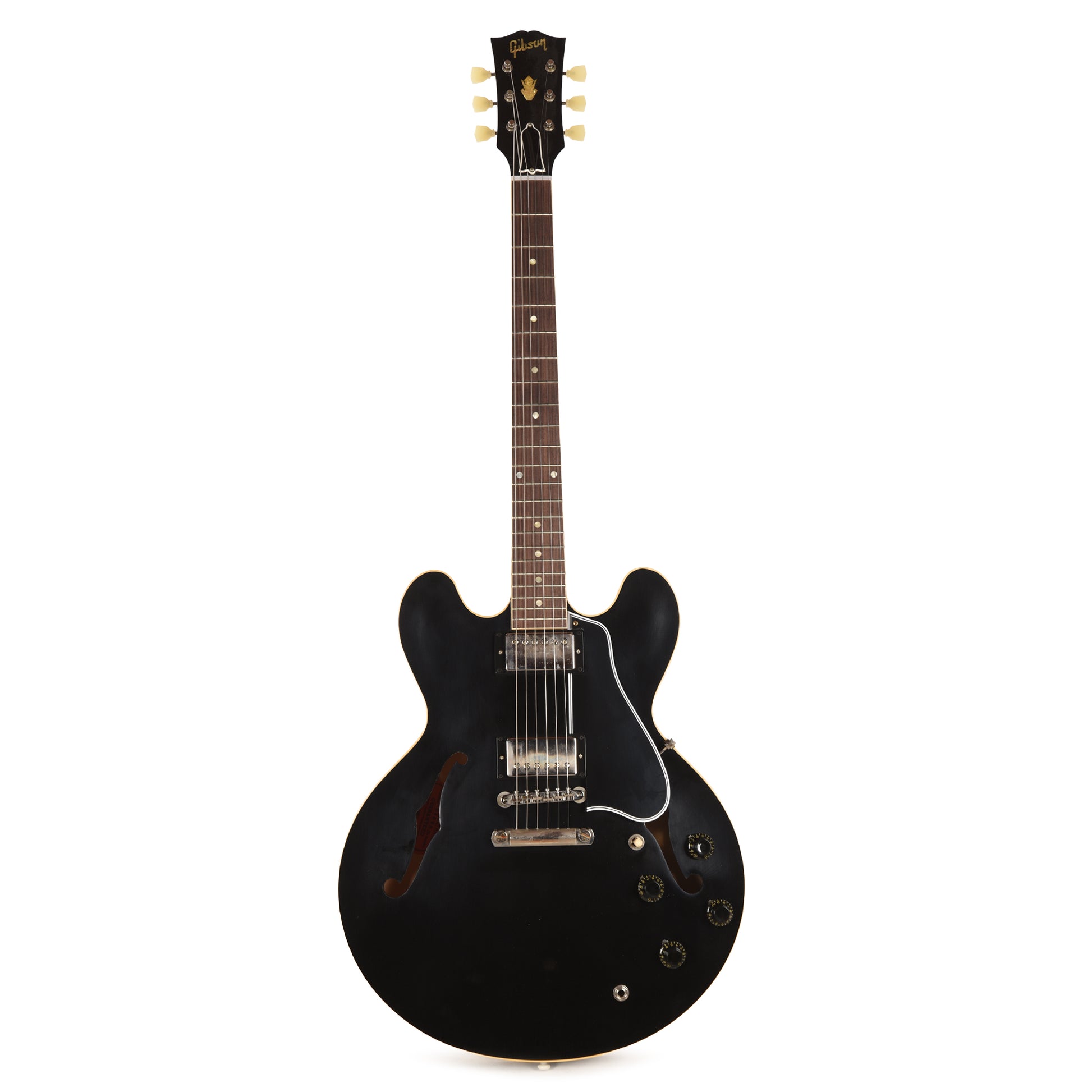 Gibson Custom Shop Murphy Lab 1959 ES-335 Reissue Ebony Ultra Light Aged Electric Guitars / Semi-Hollow