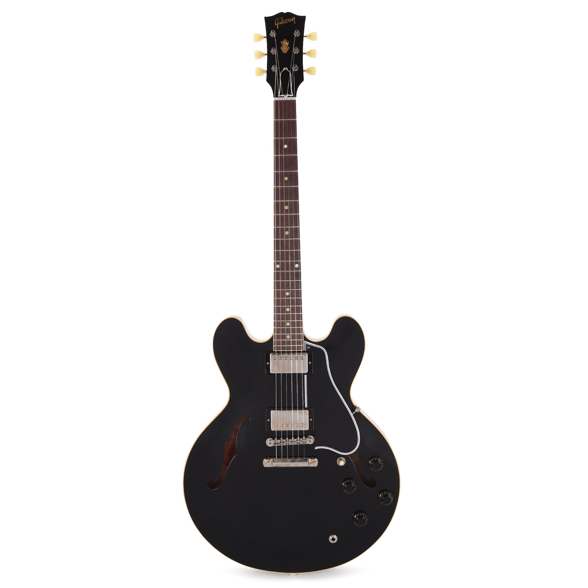 Gibson Custom Shop Murphy Lab 1959 ES-335 Reissue Ebony Ultra Light Aged Electric Guitars / Semi-Hollow