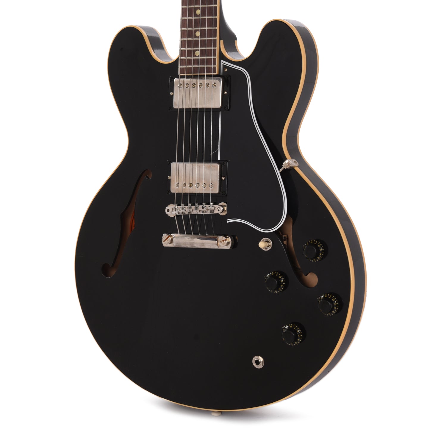 Gibson Custom Shop Murphy Lab 1959 ES-335 Reissue Ebony Ultra Light Aged Electric Guitars / Semi-Hollow