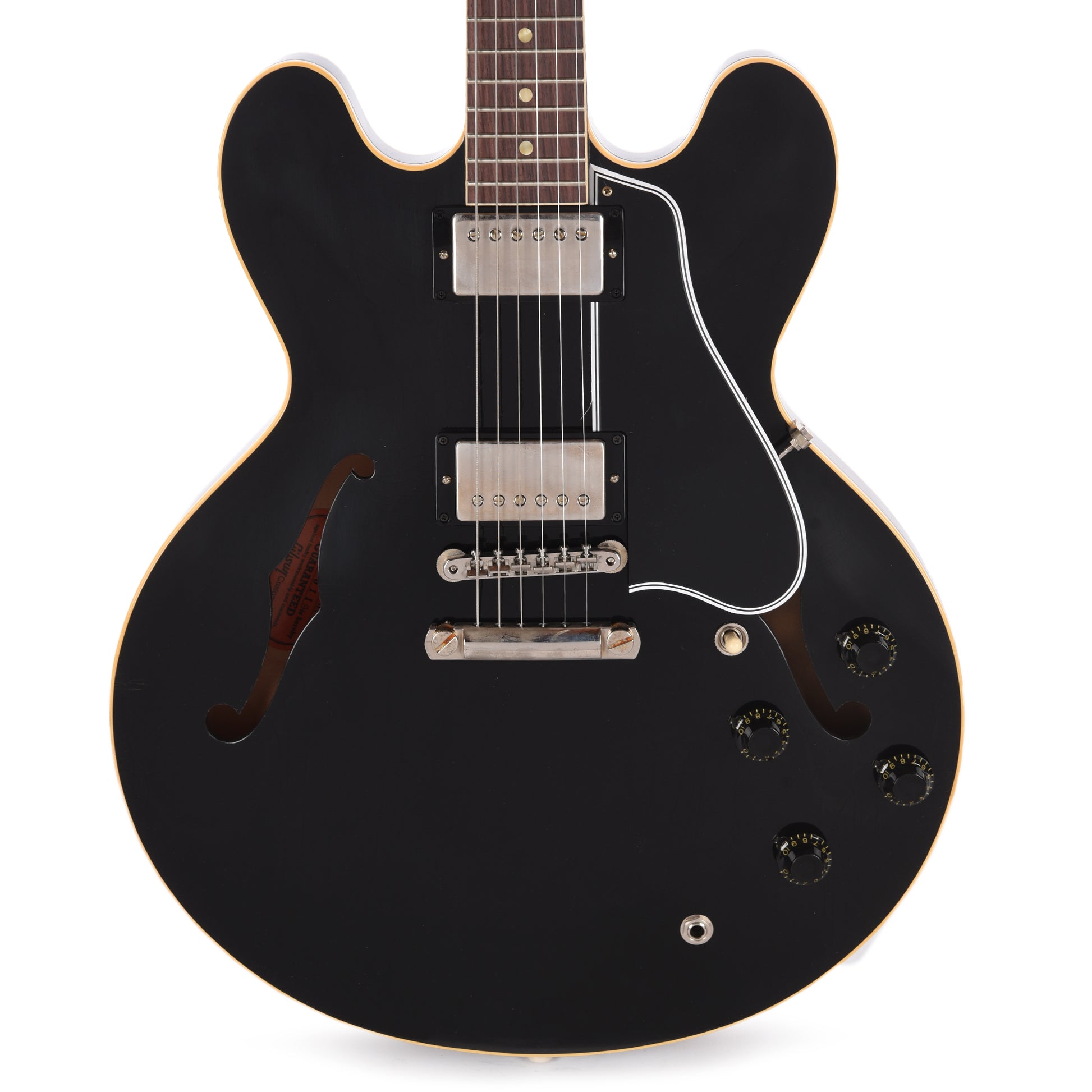 Gibson Custom Shop Murphy Lab 1959 ES-335 Reissue Ebony Ultra Light Aged Electric Guitars / Semi-Hollow