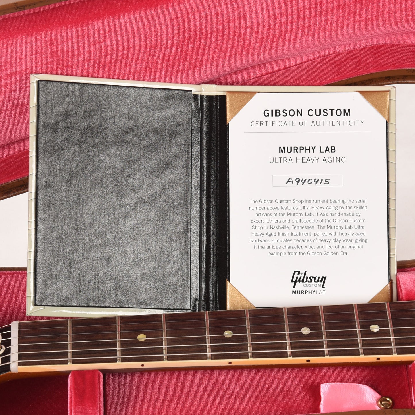 Gibson Custom Shop Murphy Lab 1959 ES-335 Reissue Vintage Natural Ultra Heavy Aged Electric Guitars / Semi-Hollow