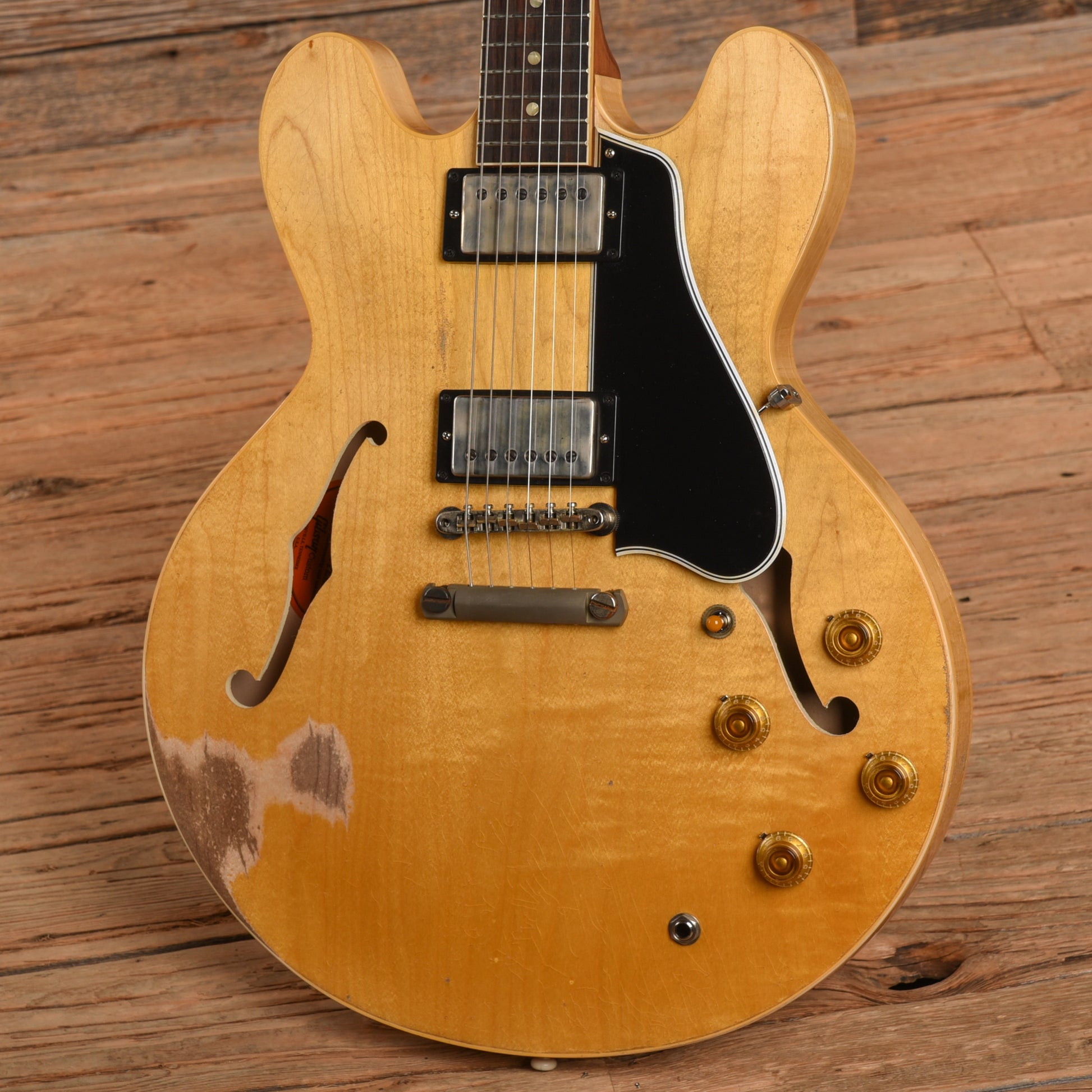 Gibson Custom Shop Murphy Lab 1959 ES-335 Reissue Vintage Natural Ultra Heavy Aged Electric Guitars / Semi-Hollow