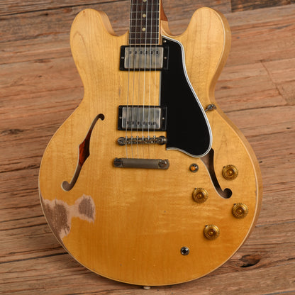 Gibson Custom Shop Murphy Lab 1959 ES-335 Reissue Vintage Natural Ultra Heavy Aged Electric Guitars / Semi-Hollow